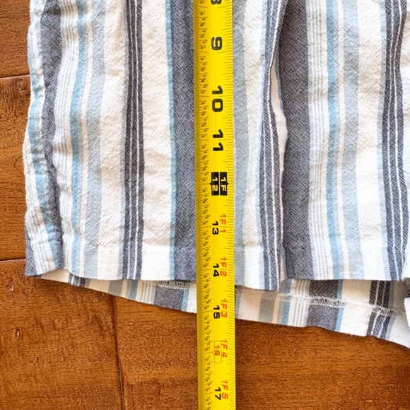 Express Shortie High Waist 100% Cotton Womens L Striped - Picture 2 of 9